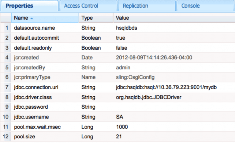 External Database