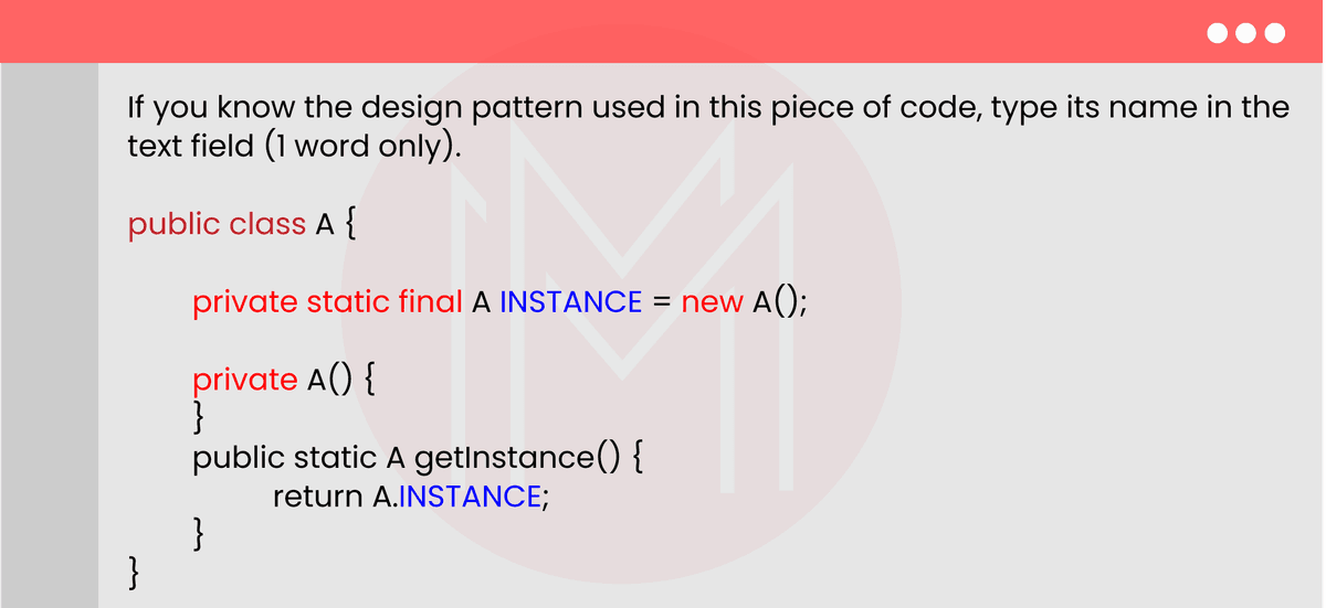 below Java code 