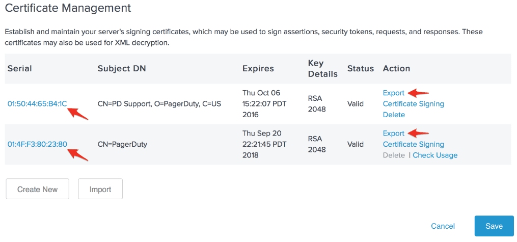 Certificate Management