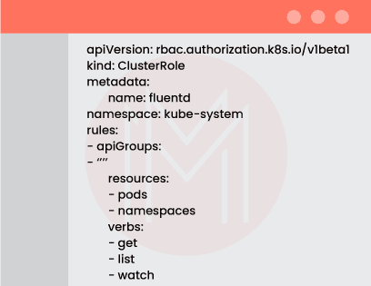 ClusterRole manifest