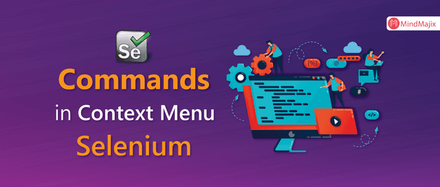 Commands in Context Menu - Selenium