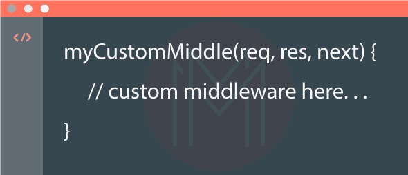 Create Custom Node.JS Middleware