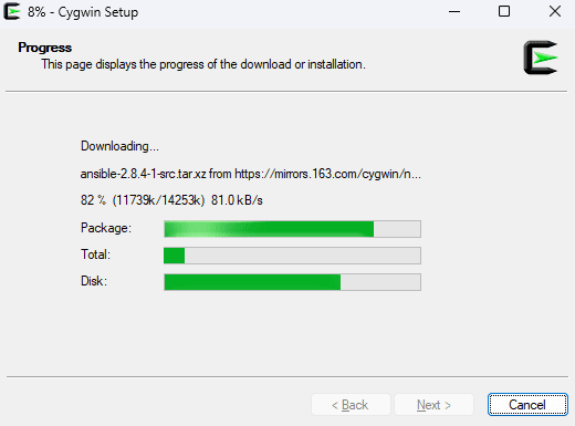 cygwin setup2