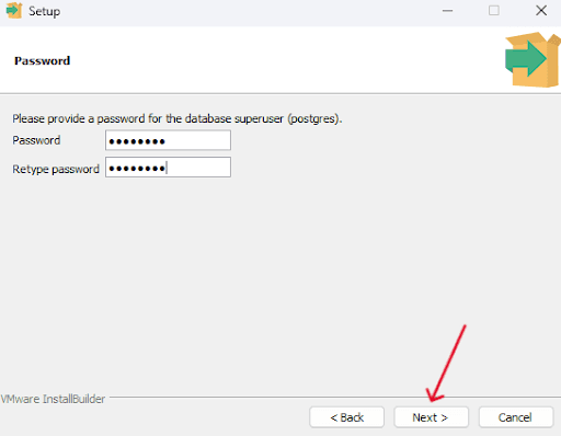 Database superuser (postgres) password