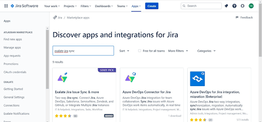 Exalate jira issue sync