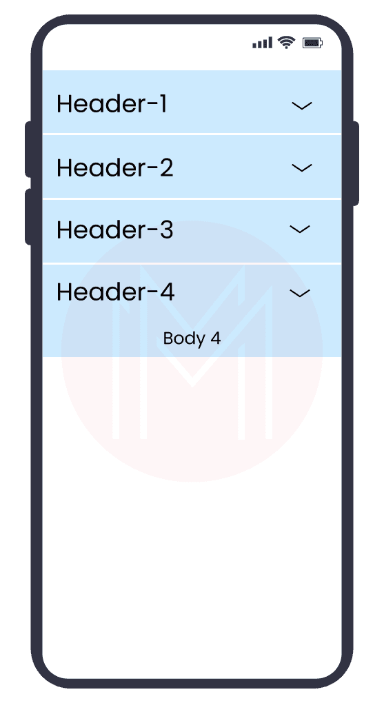 Flutter widget