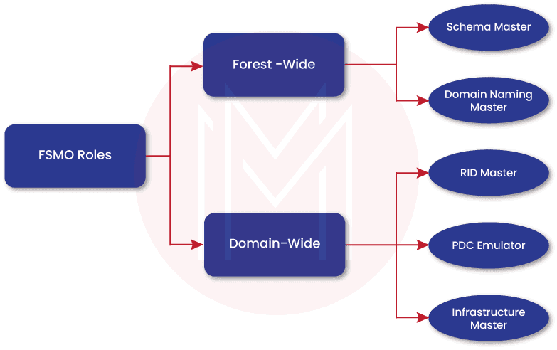 Types of FSMO Roles in Active Directory