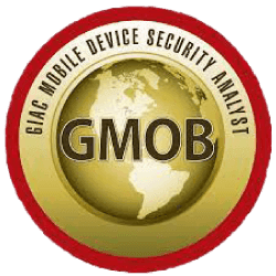 GIAC Mobile Device Security Analyst