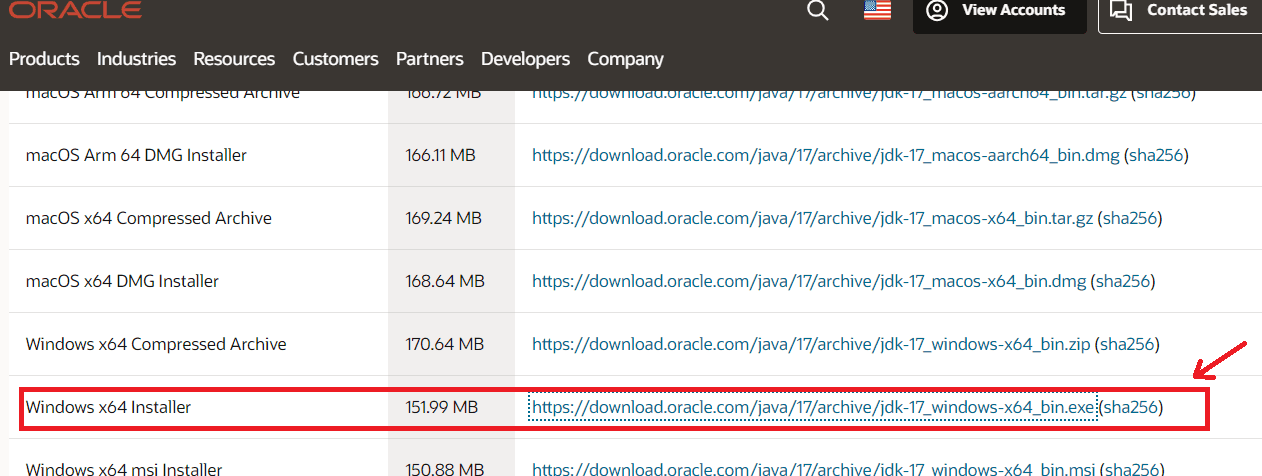 Java Development Kit Installation