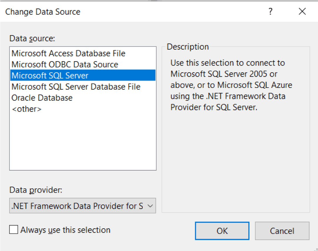 Microsoft SQL Server