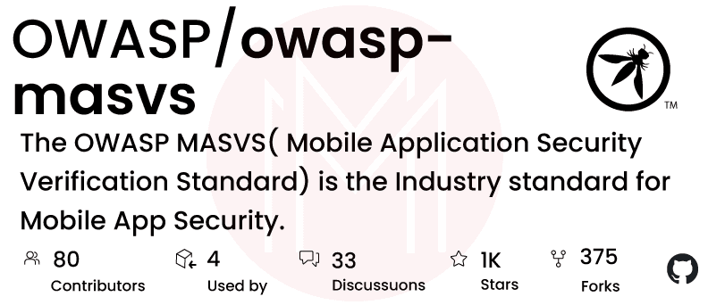 Mobile Application Security Verification Standard