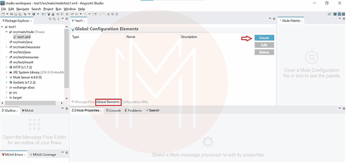 Configuring Mulesoft step 3