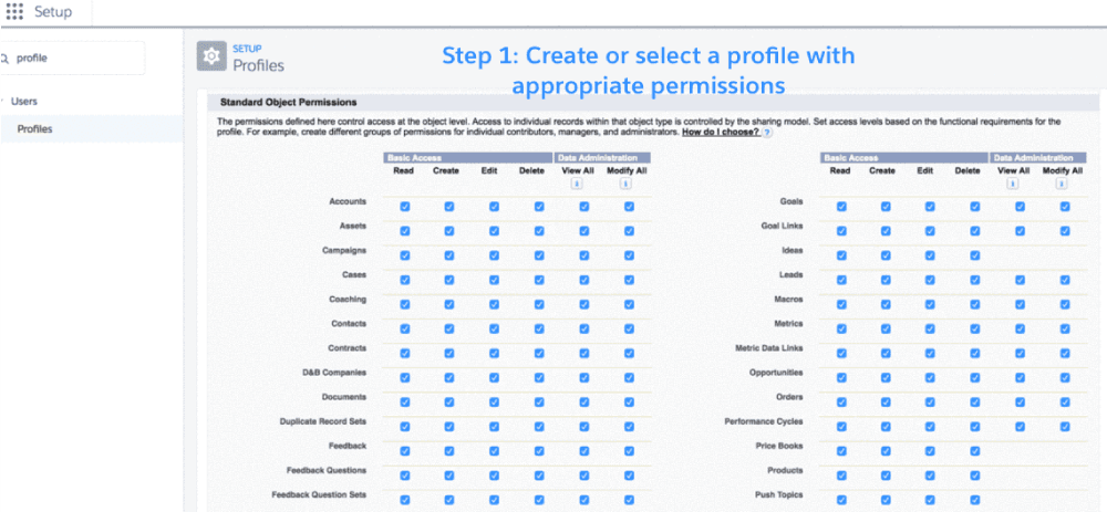 Object-Level Security in Salesforce