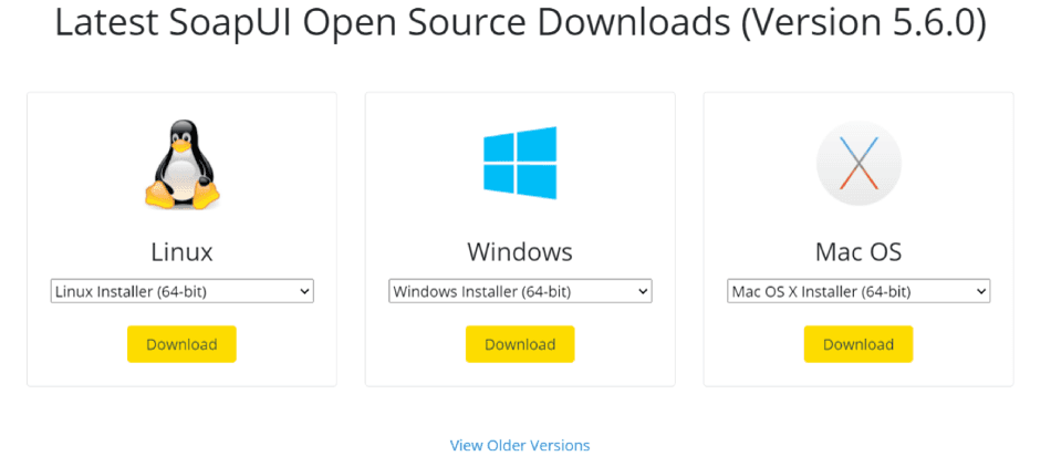 SoapUI OpenSource Downloads