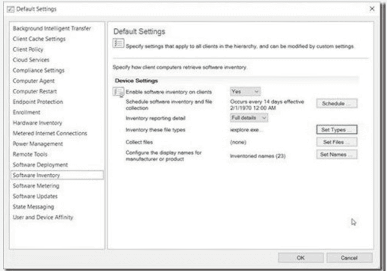 SCCM Software Inventory 8