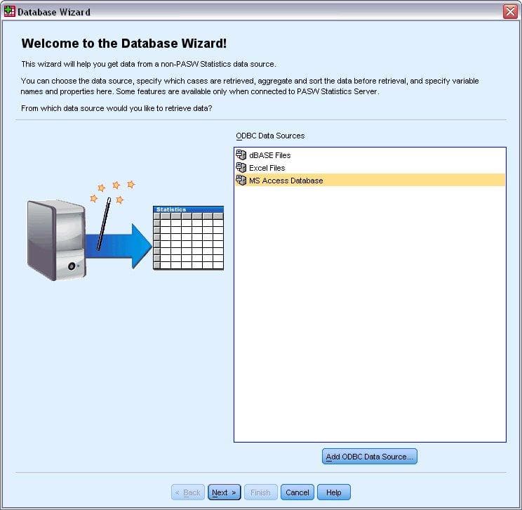 Reading Data from a Database