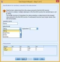 Reading Data from a Database