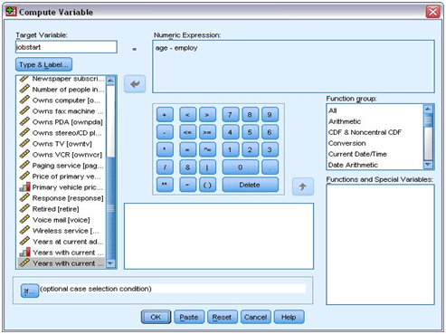 Modifying Data Values