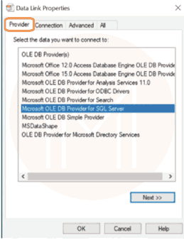 testing connection to sql server8