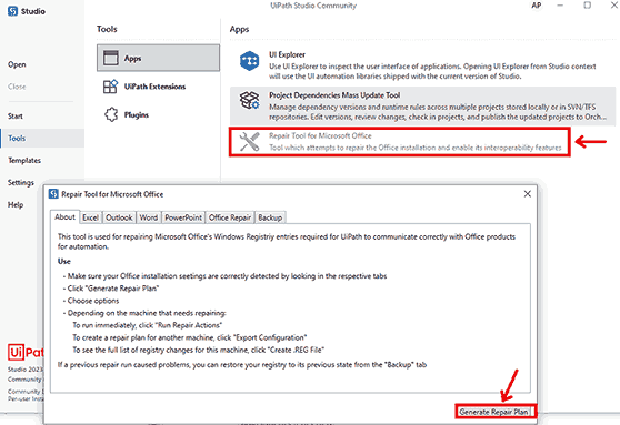 Troubleshoot MS Office Issues