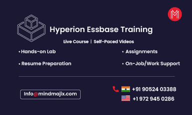 Hyperion Essbase Training || "Reco slider img"