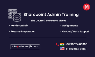 Sharepoint Admin Training || "Reco slider img"